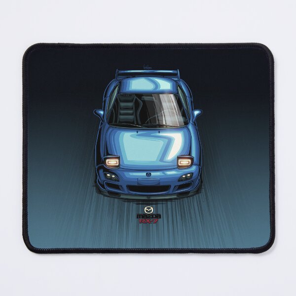 Item preview, Mazda RX-7 Blue designed and sold by Racing Art Store.