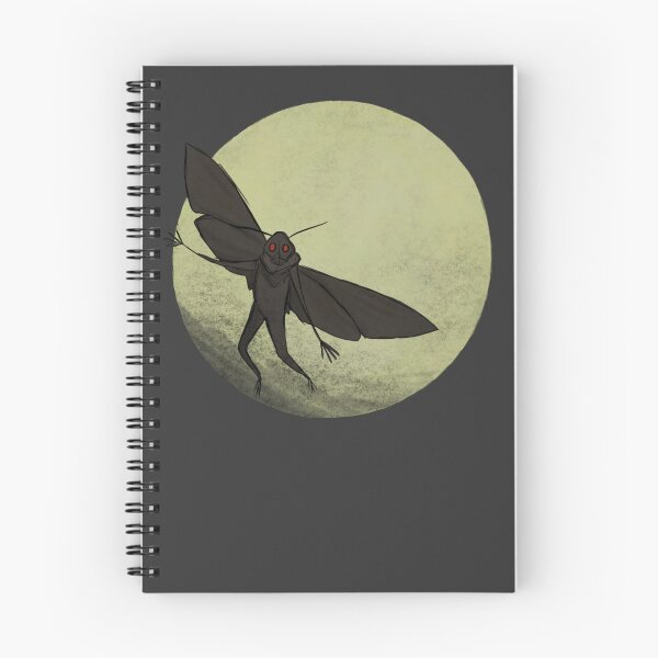 Item preview, Moth-Man in the Moon designed and sold by CryptidsInCrocs.