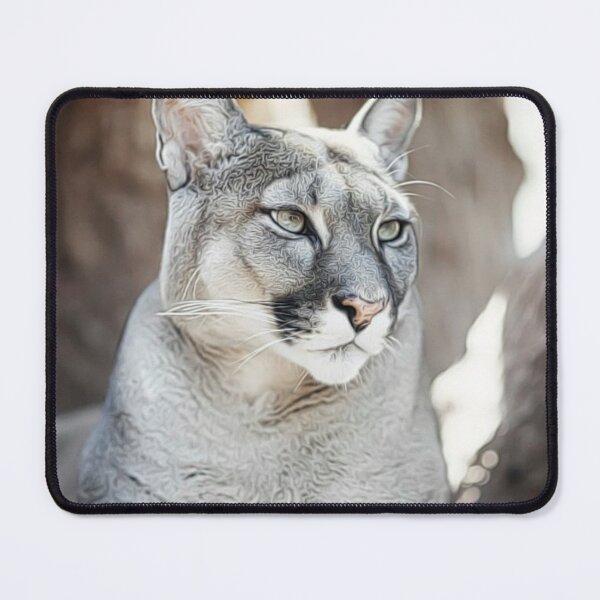 Item preview, Cougar Portrait designed and sold by HappyLifeCreate.