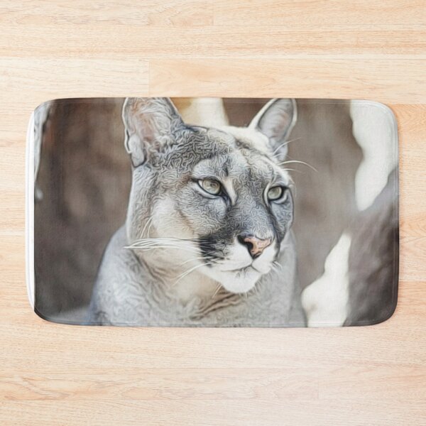 Item preview, Cougar Portrait designed and sold by HappyLifeCreate.