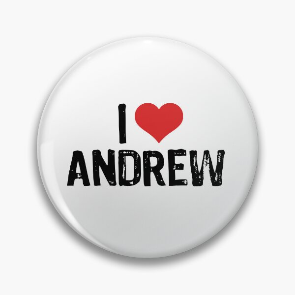 Item preview, I Love Andrew designed and sold by The "I Love Everything" Shop.
