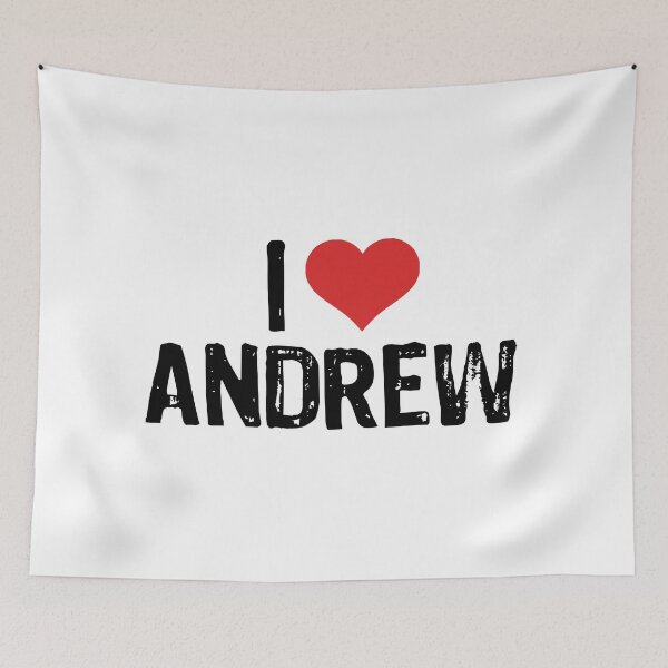 Item preview, I Love Andrew designed and sold by The "I Love Everything" Shop.