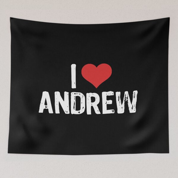 Item preview, I Love Andrew designed and sold by The "I Love Everything" Shop.