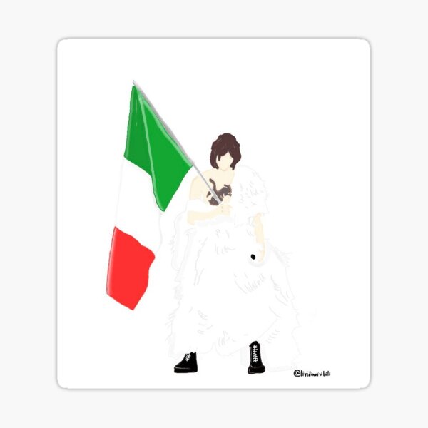 Achille Lauro Sticker