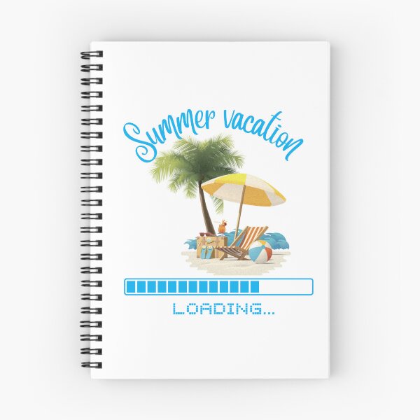 Item preview, Summer vacation loading designed and sold by SAJAMANIA.