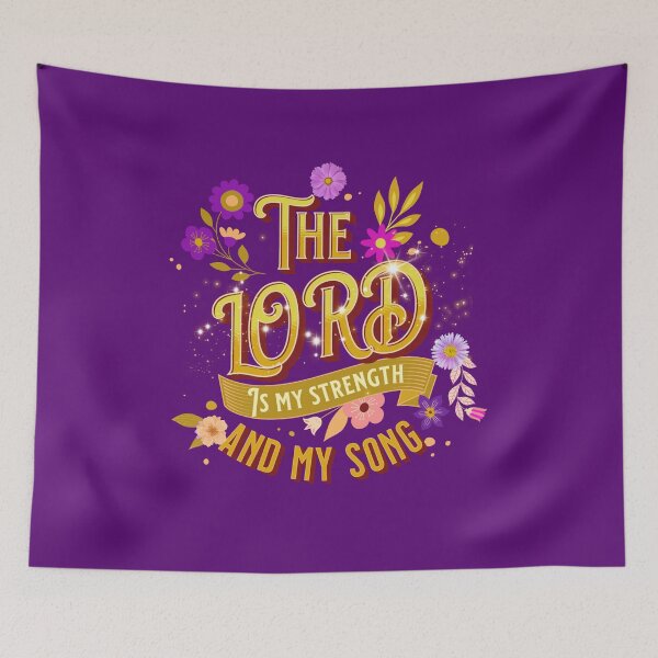 Item preview,  The LORD is my strength and my Song designed and sold by YeshuaCreations.
