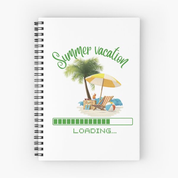 Item preview, Summer vacation loading designed and sold by SAJAMANIA.