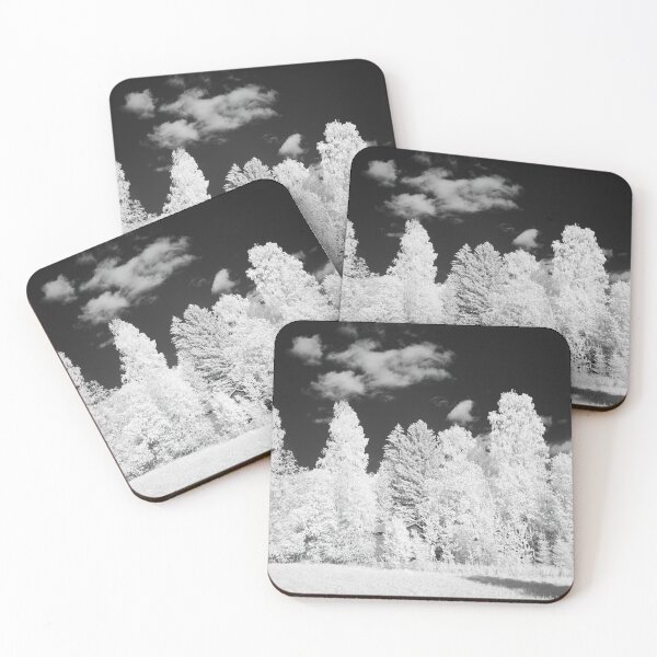 Item preview, Between the trees it's hiding. Infrared bw photography designed and sold by Jouko Lehto Photography.