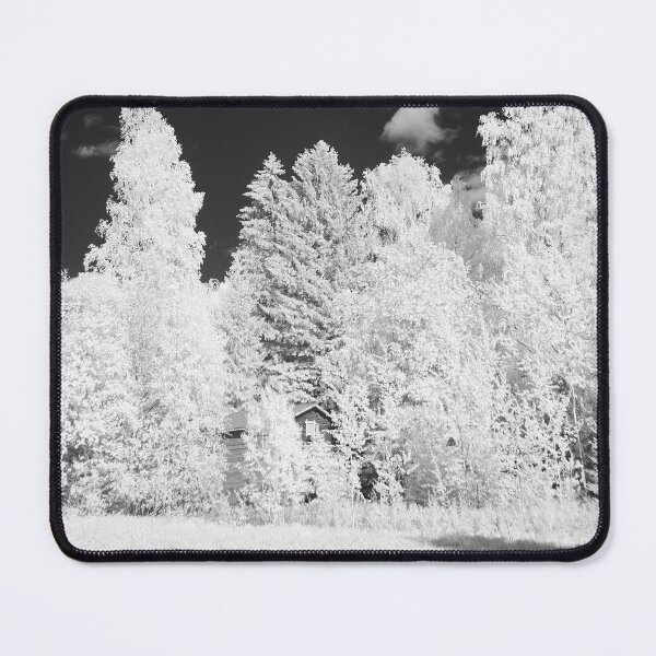 Item preview, Between the trees it's hiding. Infrared bw photography designed and sold by Jouko Lehto Photography.