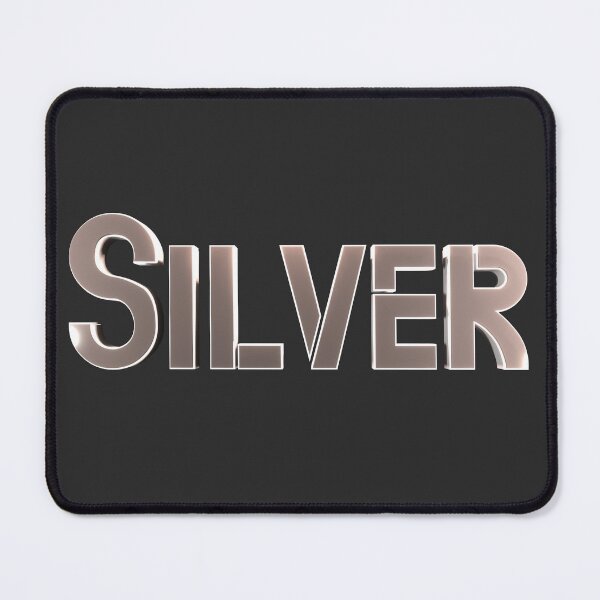 Item preview, Silver Stylized Text designed and sold by CGShirts.