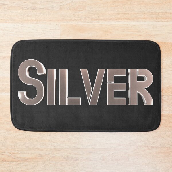 Item preview, Silver Stylized Text designed and sold by CGShirts.