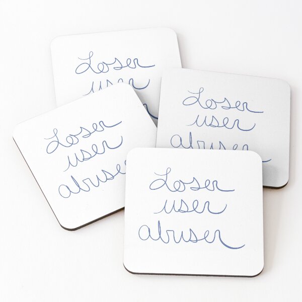 Item preview, Loser, User, Abuser/Perdente, Utente, Abusatore designed and sold by abeink.