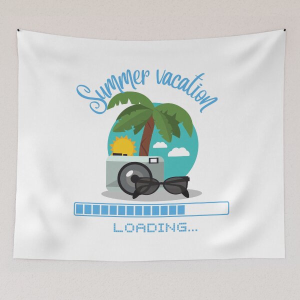 Item preview, Summer vacation loading designed and sold by SAJAMANIA.