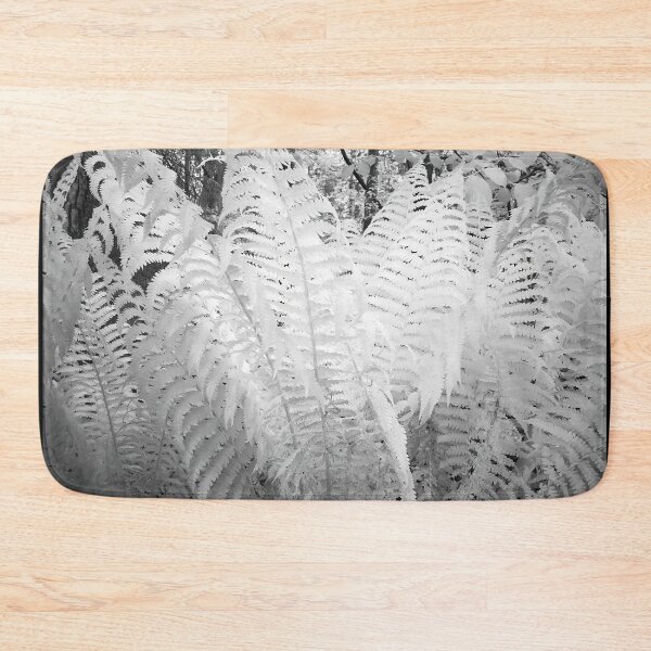 Item preview, Ferns in white. Infrared bw photography designed and sold by Jouko Lehto Photography.