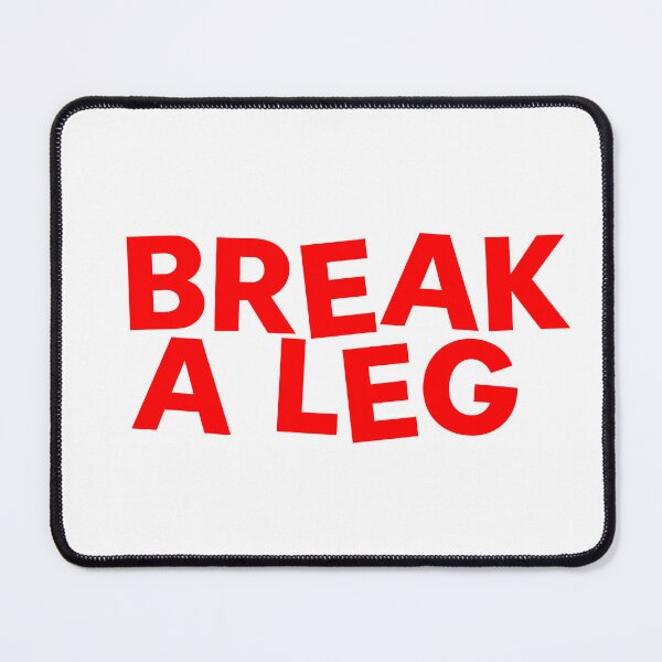 Item preview, Break a leg red Rocky edition designed and sold by taylor-lang.