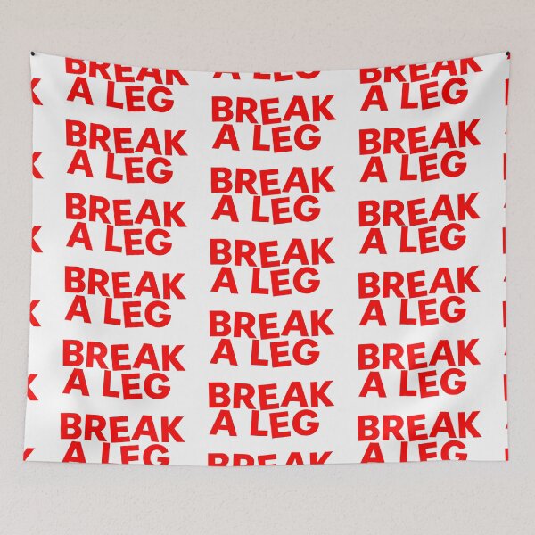 Item preview, Break a leg red Rocky edition designed and sold by taylor-lang.