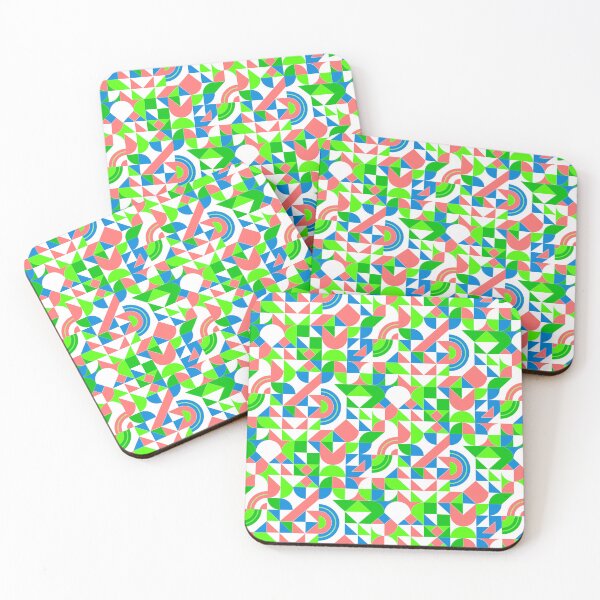 Item preview, geometric colorful patterns conceptual Art - Abstract Neo Geo graphic design designed and sold by Design Repo.