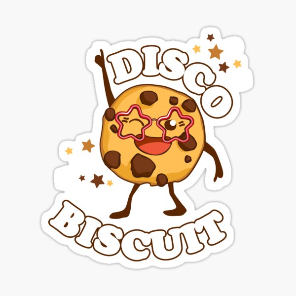 "Disco Biscuit" Sticker for Sale by rampad1 Redbubble