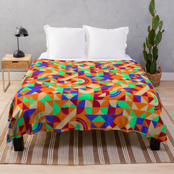 Item preview, geometric colorful patterns conceptual Art - Abstract Neo Geo graphic design designed and sold by Design Repo.