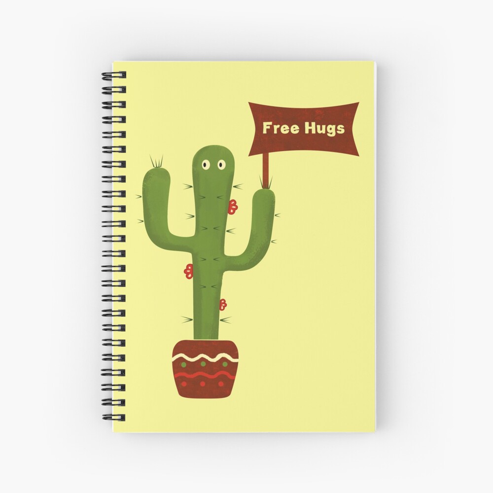 Free Hugs! Spiral Notebook