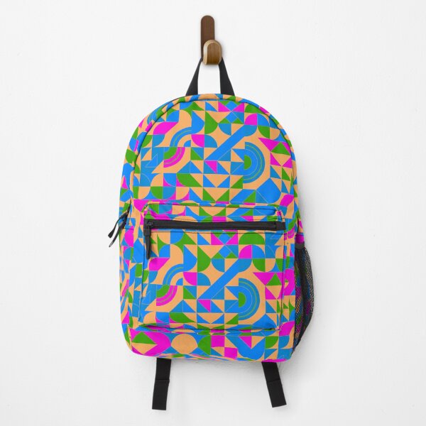Item preview, geometric colorful patterns conceptual Art - Abstract Neo Geo graphic design designed and sold by Design Repo.