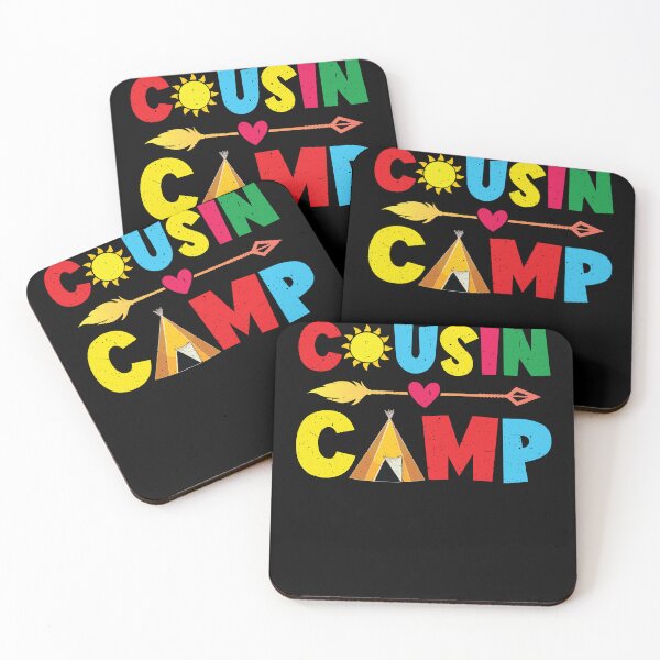 Item preview, Cousin Camp Funny Cousin Crew Outdoor Camping Mountain Love designed and sold by CREATIVE-TEE.