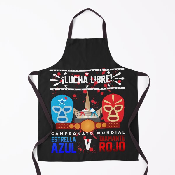 Item preview, Lucha Primal - Azur V Rojo designed and sold by Primal Mistry.