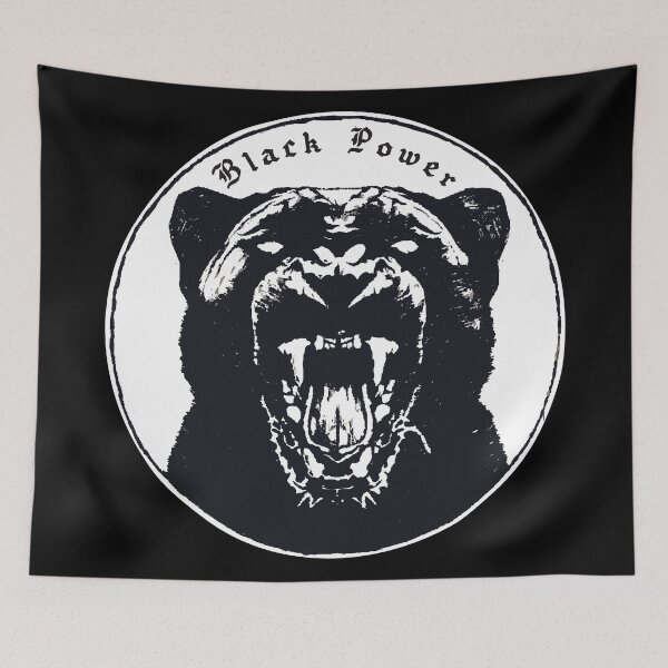 Aperçu de l'œuvre Black Power créée et vendue par Moonroot Studio.