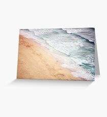 View of Pedn Vounder. Greeting Card
