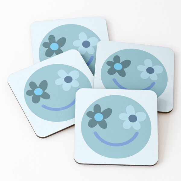 Item preview, Blue Happy Face  designed and sold by gray-cat.