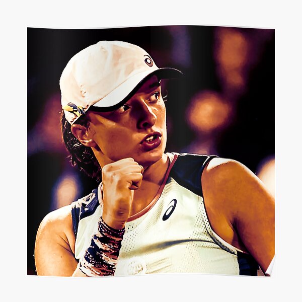 &ldquo;iga swiatek " Poster for Sale by Aparnascorner | Redbubble