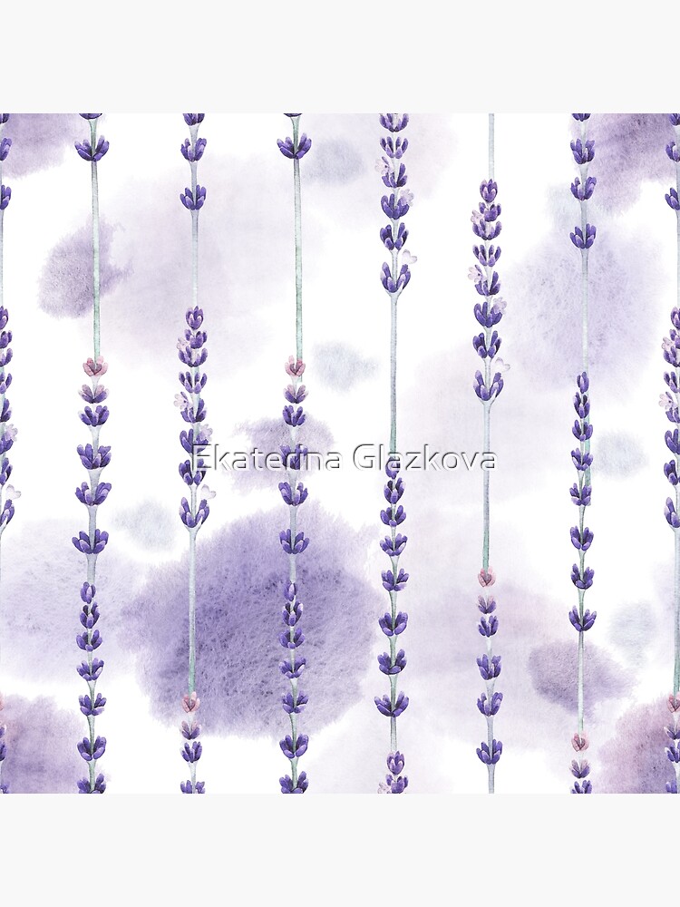 Lavanda acuarela de Glazkova