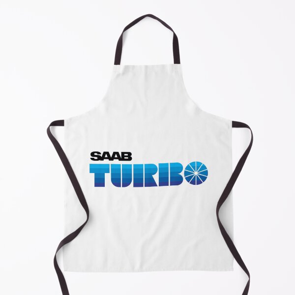 Item preview, SAAB Turbo retro look badge Blue stripes designed and sold by blackdogshop.