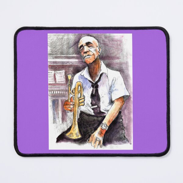 Item preview, Old Jazz Trumpeter At Rest In The Club designed and sold by DonSylvester.