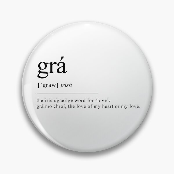 Item preview, Grá Definition, Grá Mo Chroí Irish Gift | Gaeilge designed and sold by grandlovely.