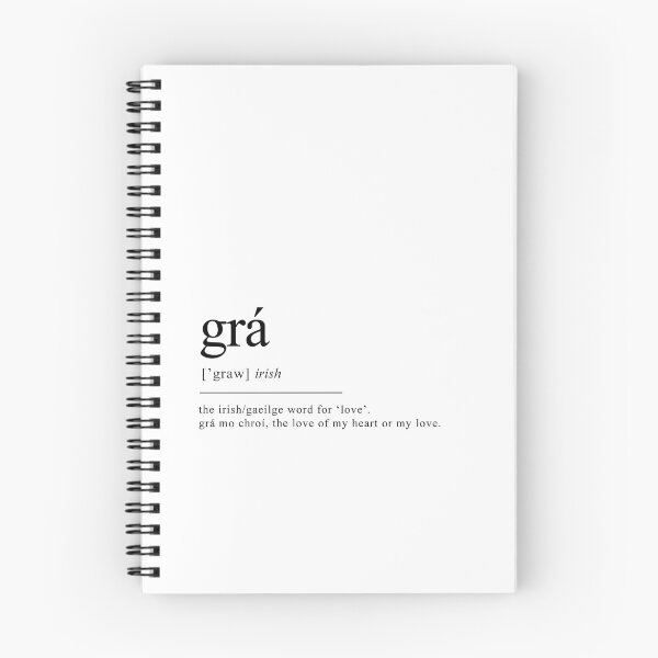 Item preview, Grá Definition, Grá Mo Chroí Irish Gift | Gaeilge designed and sold by grandlovely.