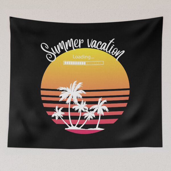 Item preview, Summer vacation loading designed and sold by SAJAMANIA.