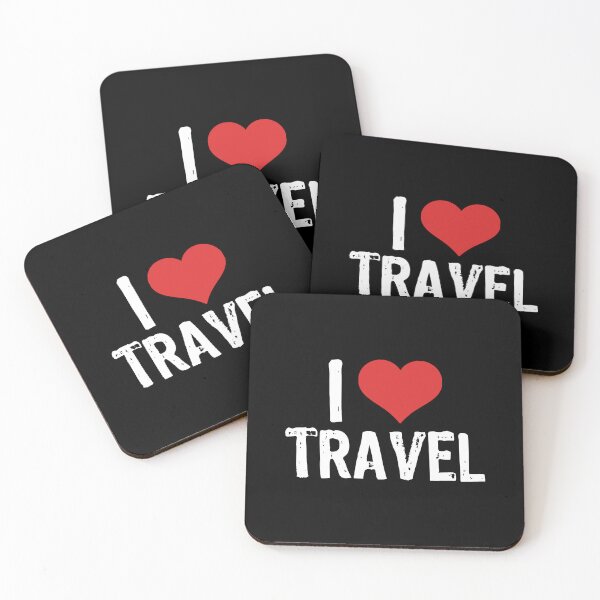 Item preview, I Love Travel designed and sold by The "I Love Everything" Shop.