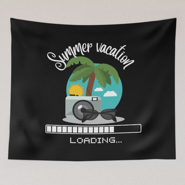 Item preview, Summer vacation loading designed and sold by SAJAMANIA.