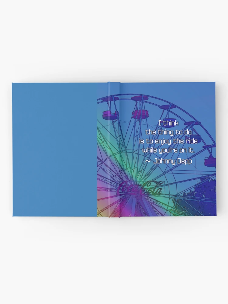 Thumbnail 2 of 3, Journal, Enjoy The Ride designed and sold by Emilyromrell.