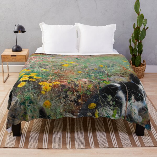 Item preview, Classic Painting of Cat in Field designed and sold by IliaLobell.