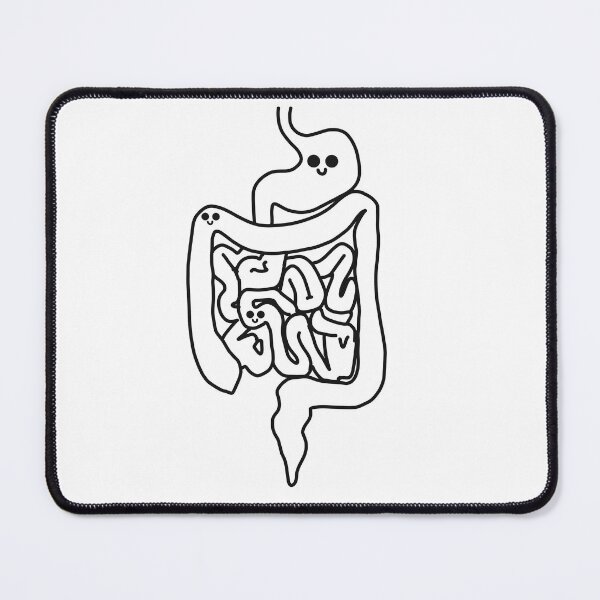 Item preview, Cute kawaii Digestive system medical lineart designed and sold by Drevych-shop.