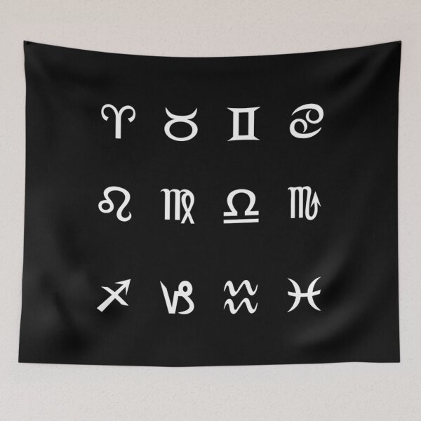 Item preview, Zodiac Traits Zodiac Symbols Classic  designed and sold by daddseveryl.