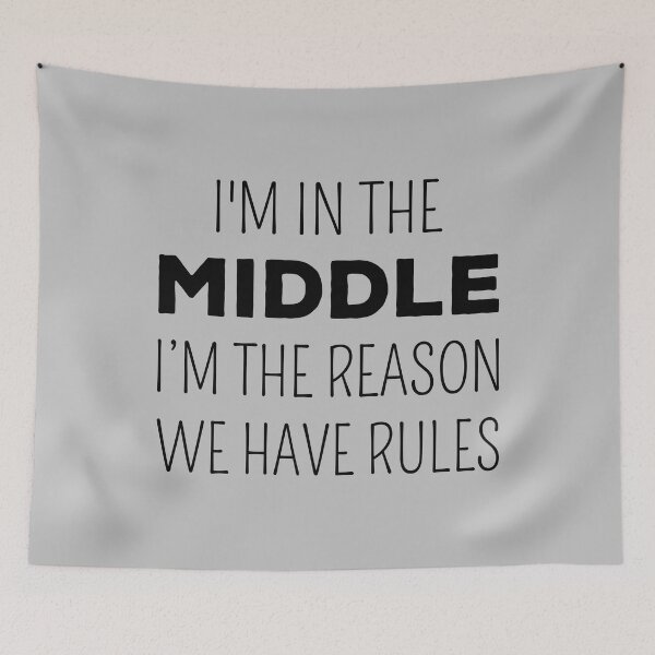 Item preview, Matching Family - Middle One The Reason We Have Rules II designed and sold by Lemon Pepper.