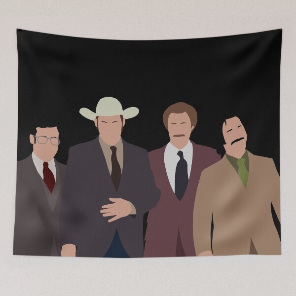 Item preview, The anchorman News Team designed and sold by TvDoodles.