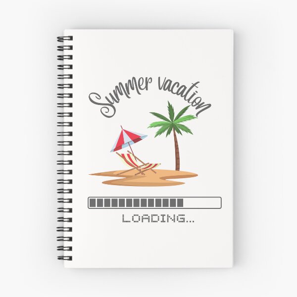 Item preview, Summer vacation loading designed and sold by SAJAMANIA.