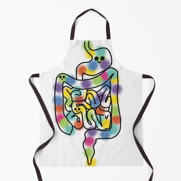 Item preview, Rainbow Cute kawaii Digestive system medical lineart designed and sold by Drevych-shop.