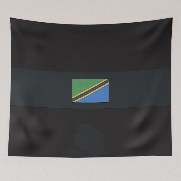 Item preview, Tanzania designed and sold by FlatFlags.