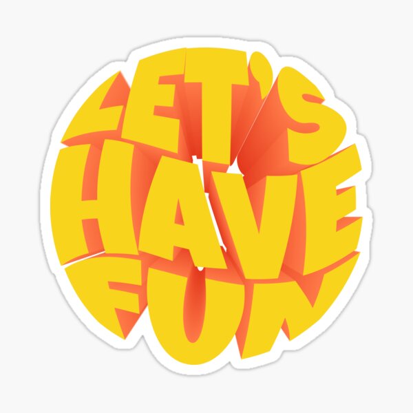 Enjoy Summer Have Fun Sticker