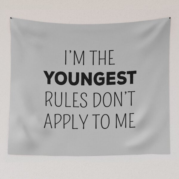 Item preview, Matching Family - Youngest One Rules Don't Apply II designed and sold by Lemon Pepper.